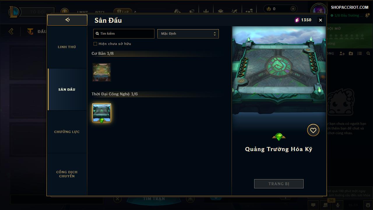 Acc Liên Minh Huyền Thoại mã số 9995